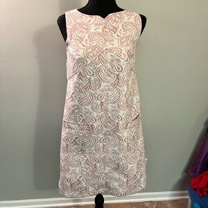 Victoria Beckham for Target Pink and White Mini Dress